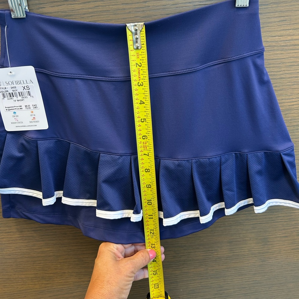 Sofibella Women's Navy Mini Skirt